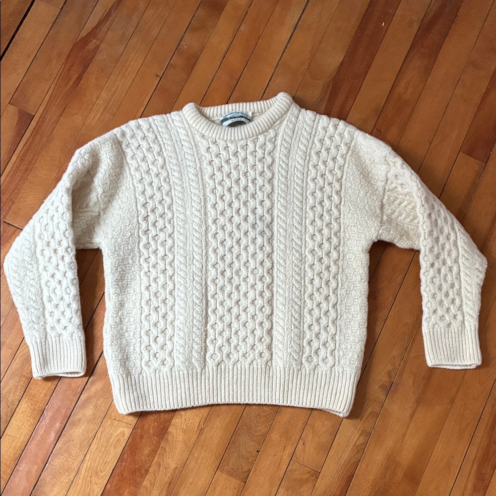 Aran Crafts Ireland Wool Sweater